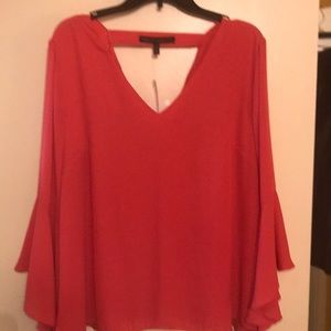 Elsa drape back blouse